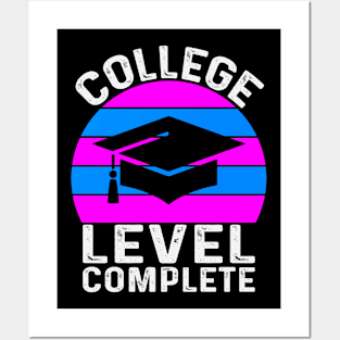 College Level Complete Graduation Posters and Art